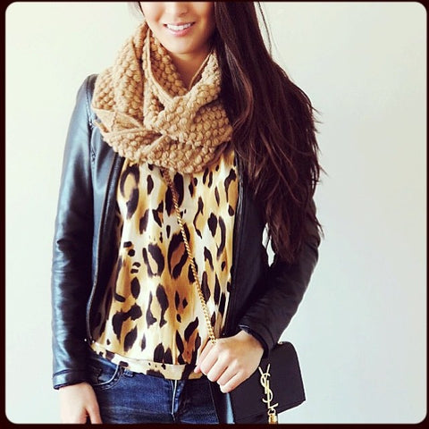 Animal Print Scarf