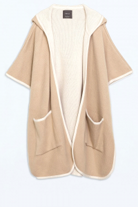 Beige Blanket Coat