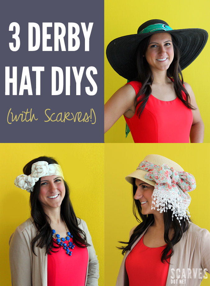 DIY derby hats