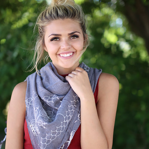 Gillian Tassel Scarf