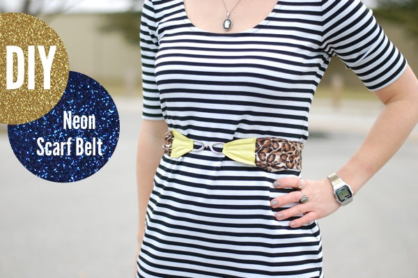 How to Make a Belt from a Scarf