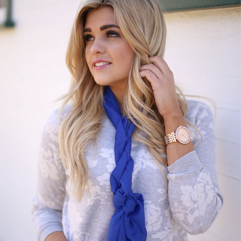 Jane Scarf Blue