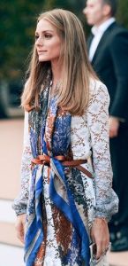 Olivia Palermo with scarf