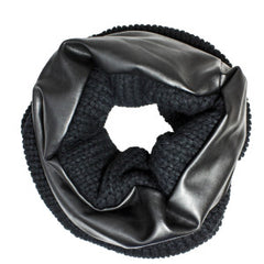 black textured scarf