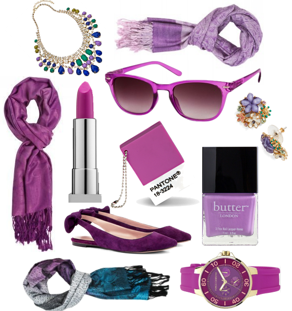 Pantone-Colored Scarves and Accessories