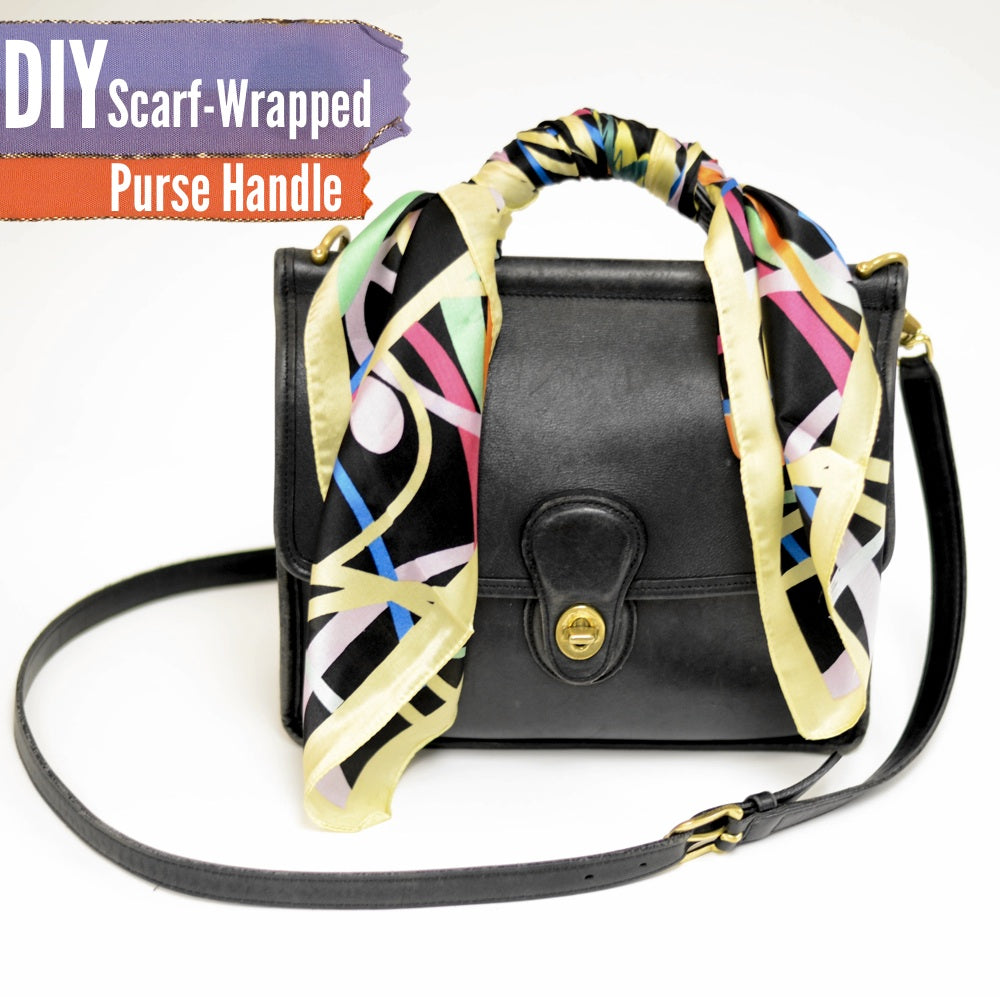 Delivery Scarf Fashion Leather Shoulder Strap Handmade PVC Bag