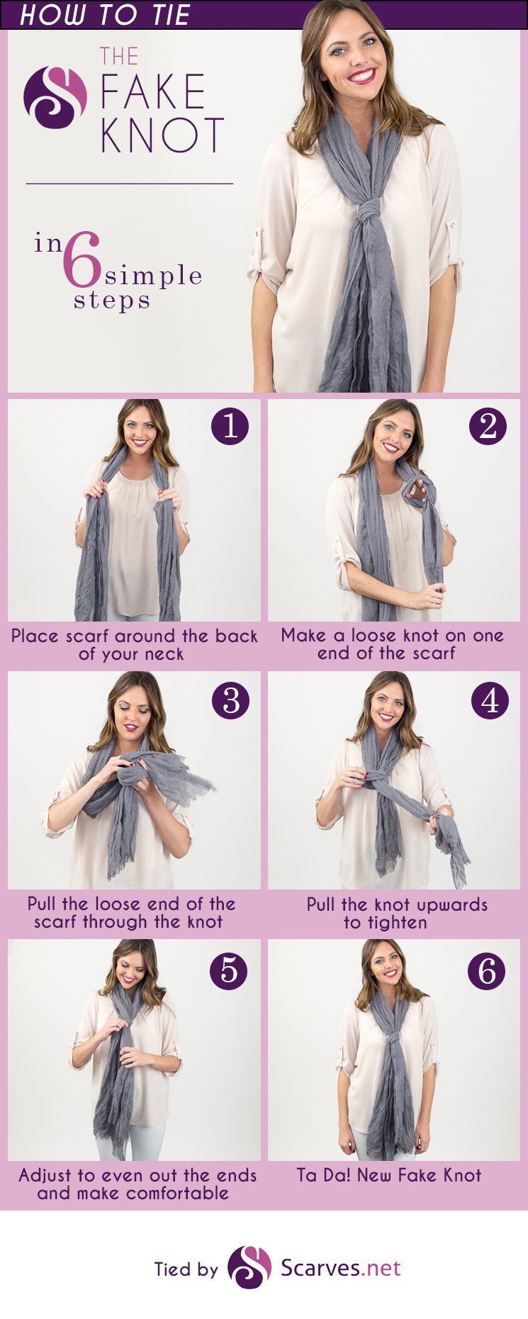 Fake Knot in 6 simple steps