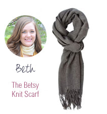 The Besty Knit scarf