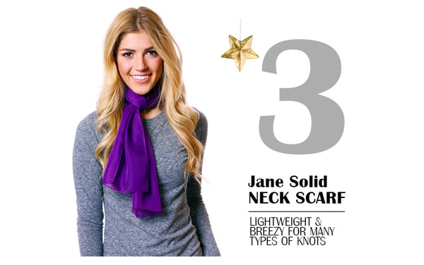Jane Solid Neck Scarf