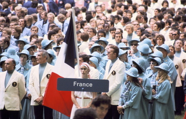 1976 female Olympians from France and their scarves