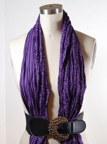 belted scarf