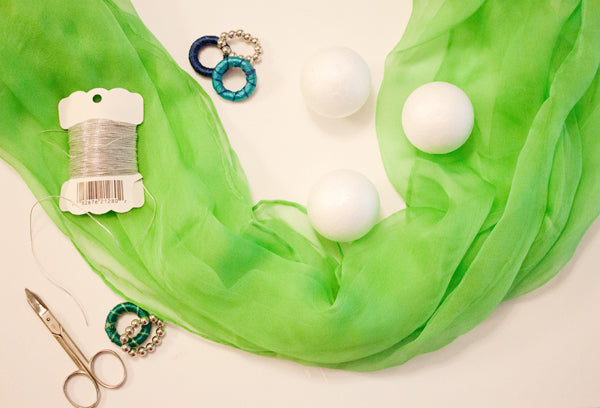 scarf necklace DIY