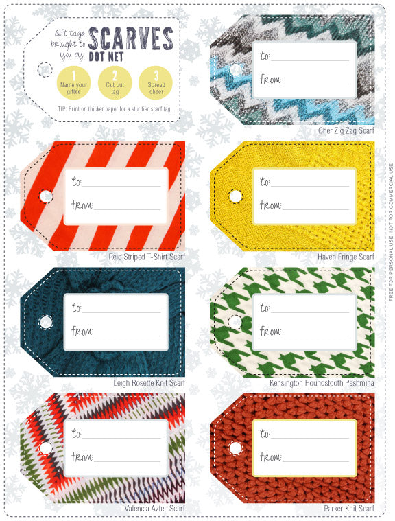 scarves.net gift tags