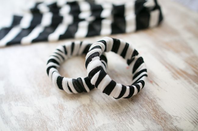 striped infinity scarf