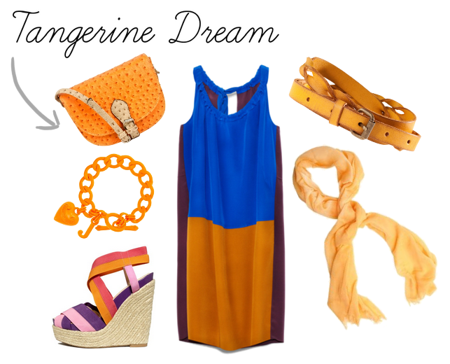 Outfit and accessories for the Tangerine Dream Look 