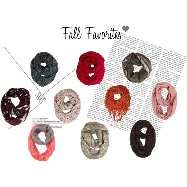 fall scarf attires