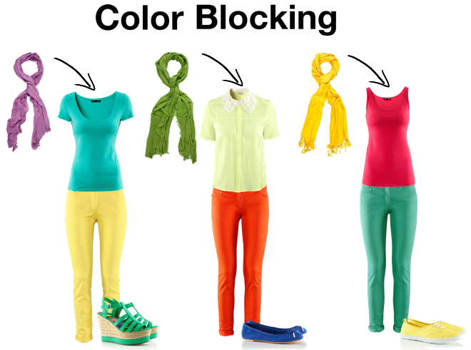 what is color blocking