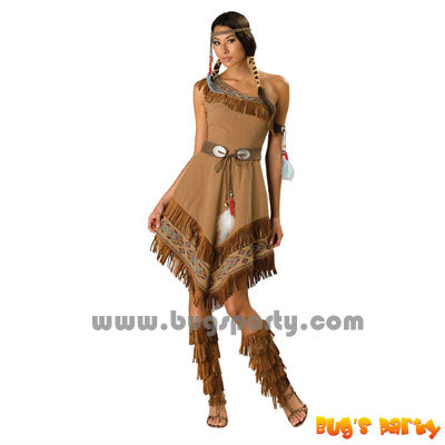 red indian costume