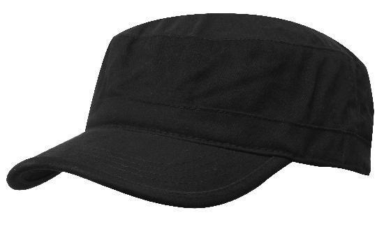 black military cap