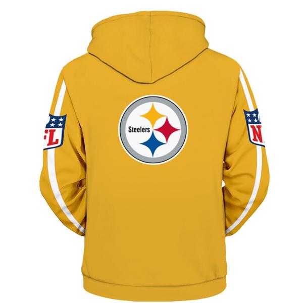 yellow steelers hoodie