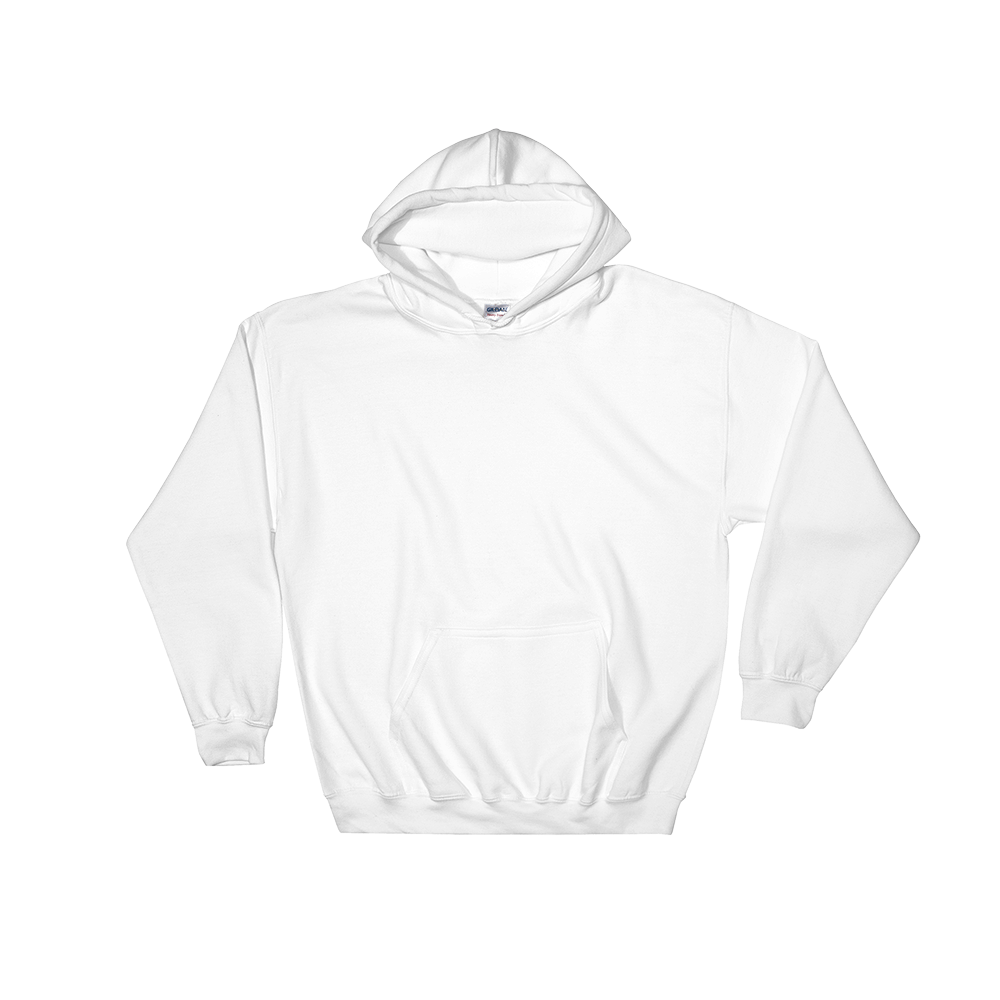 plain white hoodie