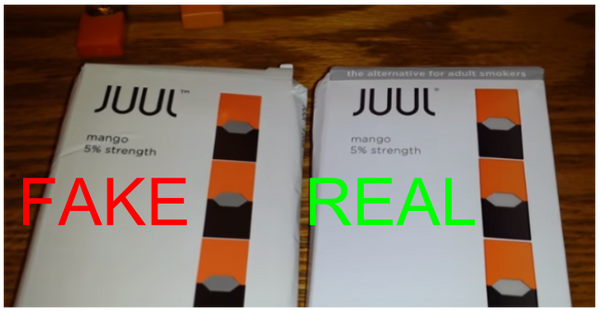 fake juul pods packaging