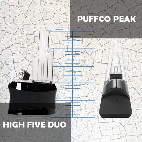 high five duo vs peak - size