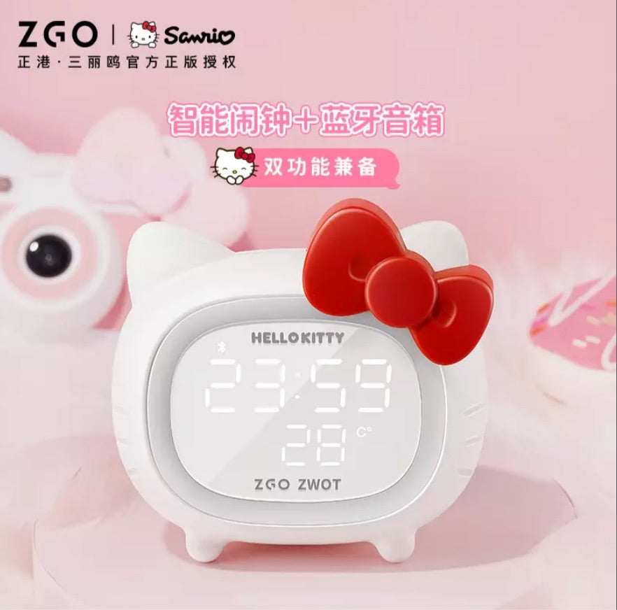 Hello Kitty Alarm Clock Bluetooth Speaker – Accessory Lane