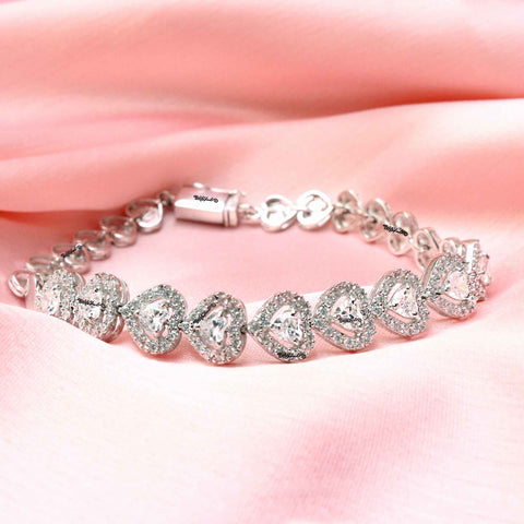 Ladies bracelet silver