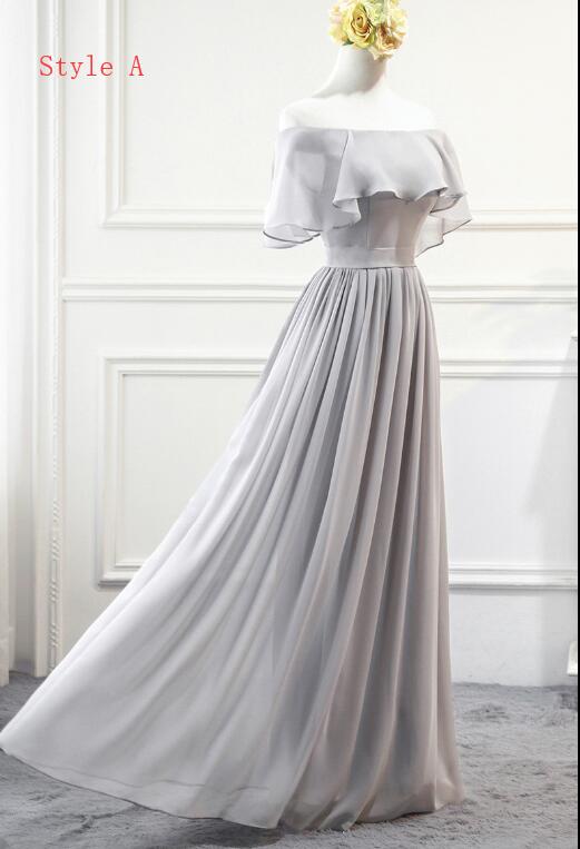 simple grey dress