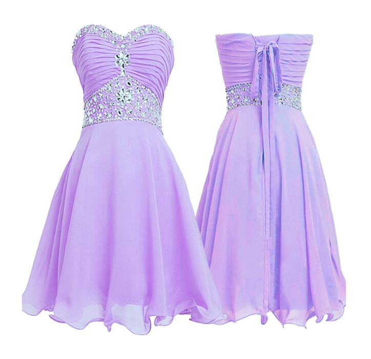 beautiful purple dresses