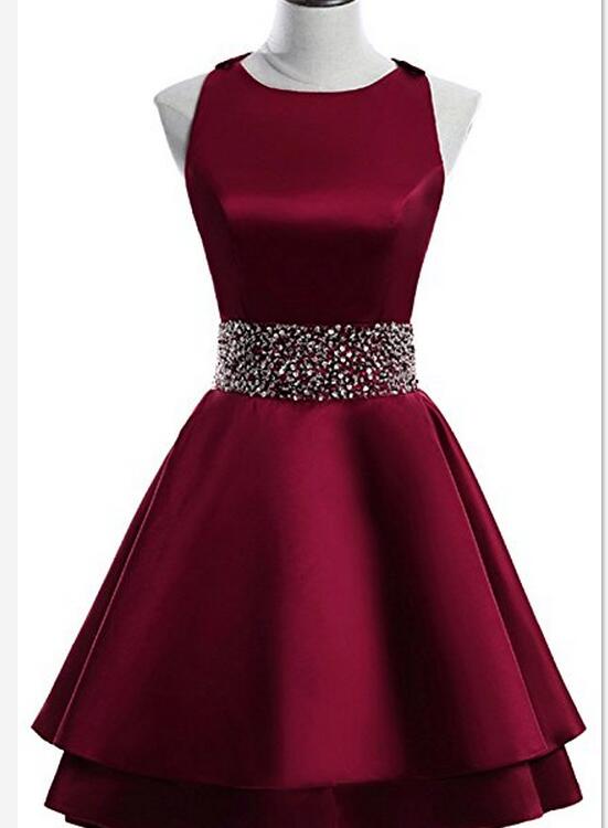 red short dresses formal