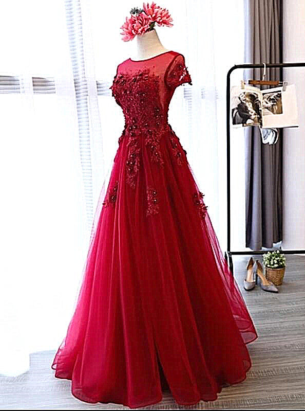 red long frock images