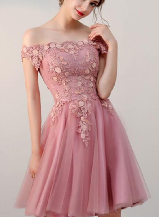 pink dress elegant