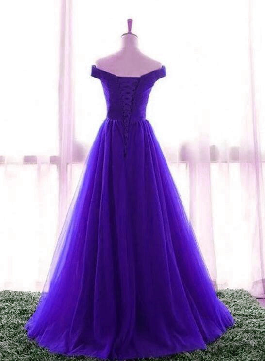 beautiful purple dresses