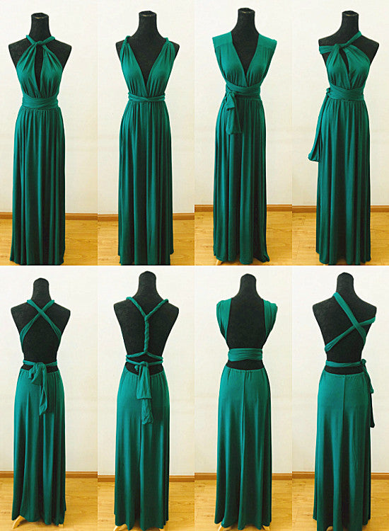 Charming Dark Green Bridesmaid Dresses 