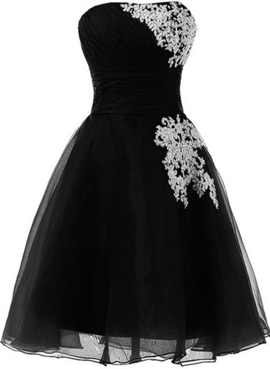 black tulle party dress