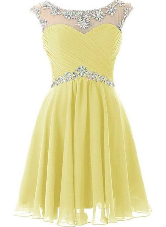 yellow hoco dresses 2019