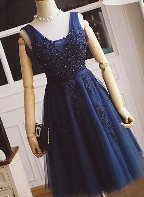 navy blue party dresses