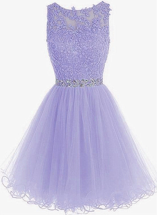 light purple homecoming dress