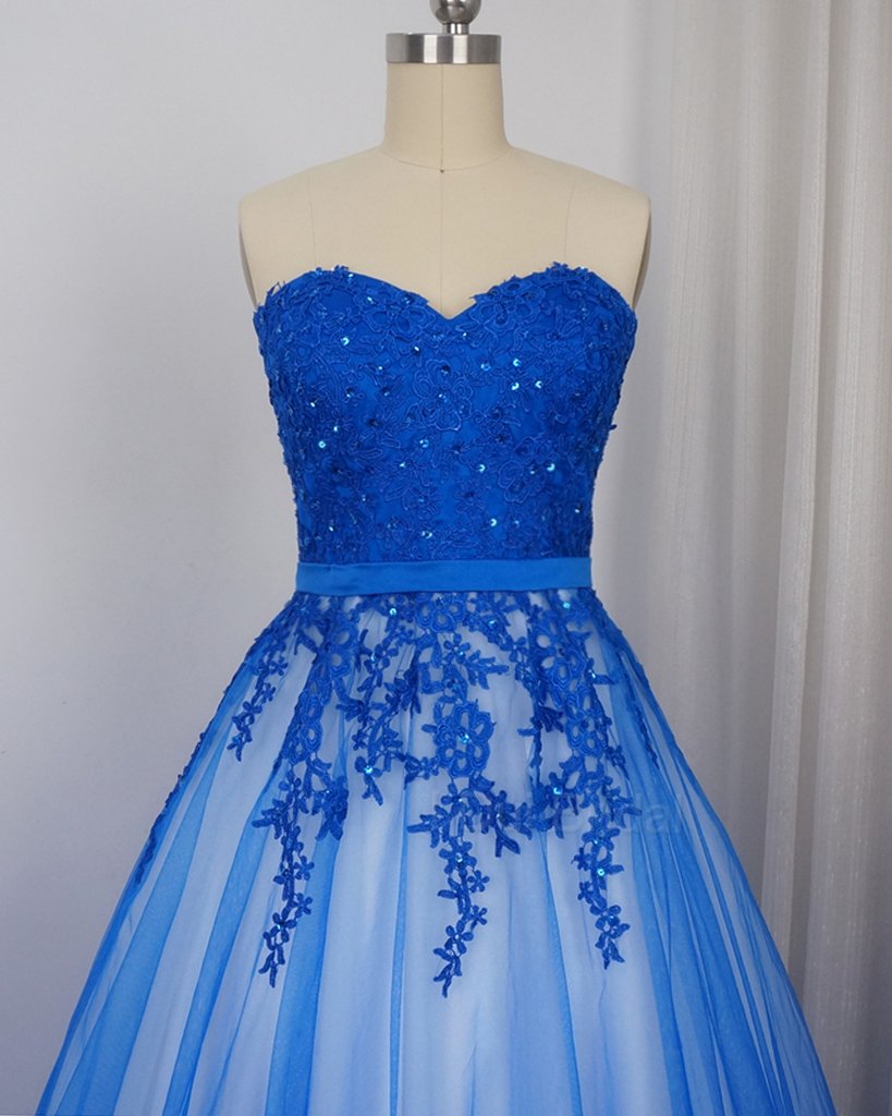 beautiful blue gowns