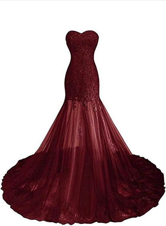 beautiful maroon dresses