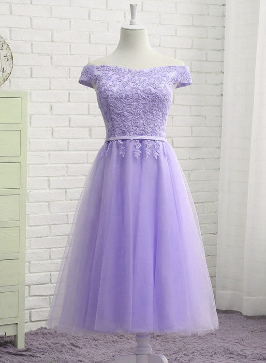 purple tea dress