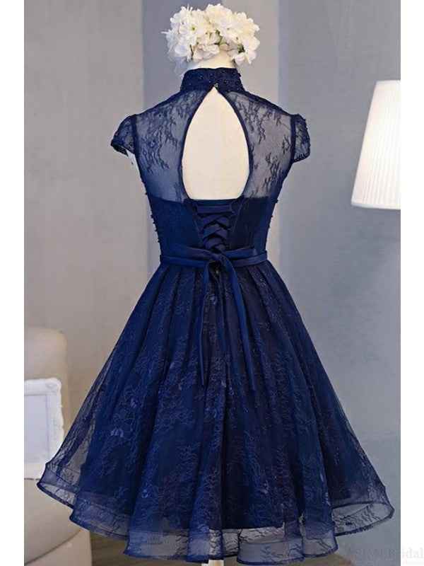 blue party frocks