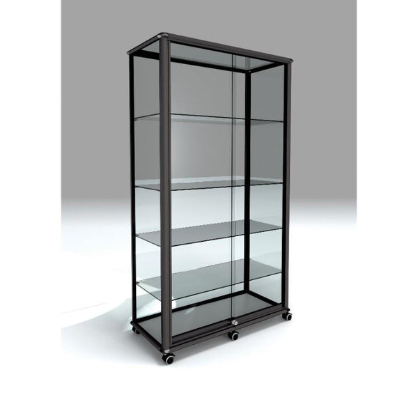 Premium Glazed Wide Tower Display Cases Four Square Furniture