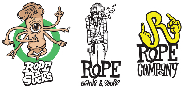 Rope stickers