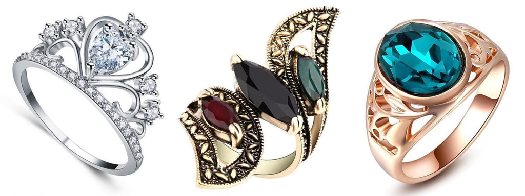 Statement Rings by Classy Women Collection
