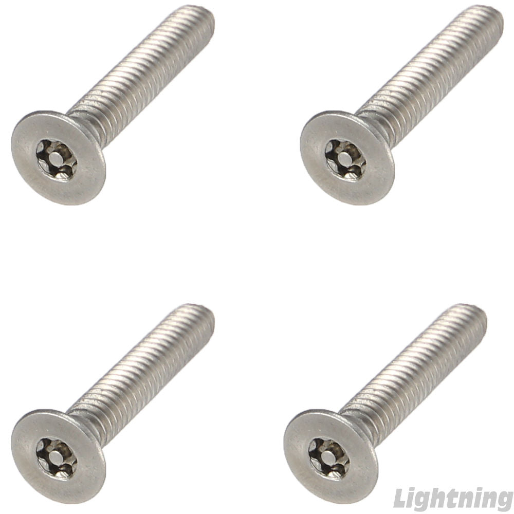 Qty 10 Thread Size 1//4-20 x 2 Length by Fastenere 1//4-20 x 2 Button Head Torx Security Machine Screw Bolt Screws Stainless Steel Tamper Resistant