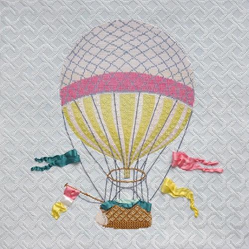 Single Pink Hot Air Balloon Kit