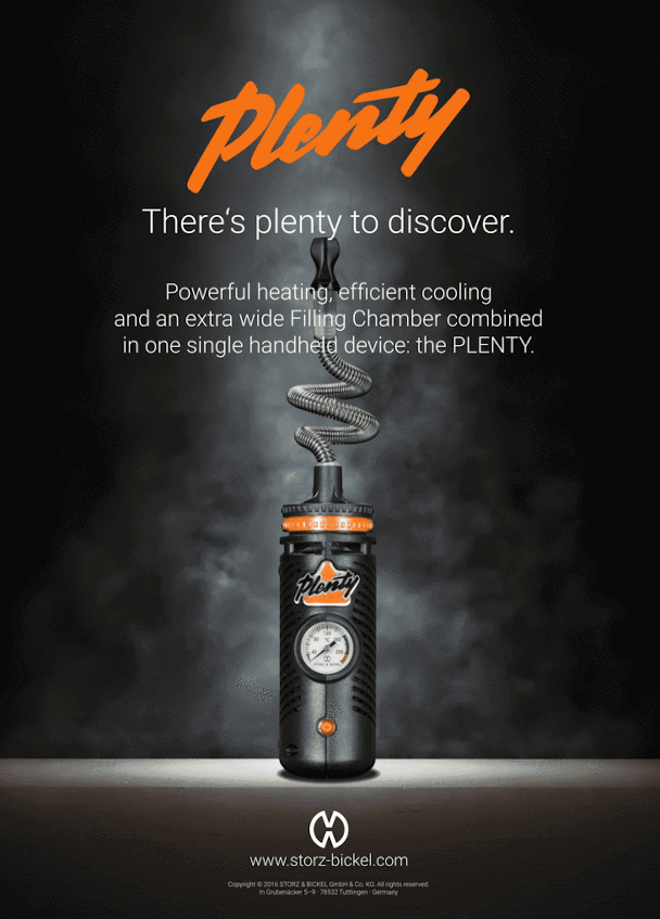 Plenty Vaporizer Poster